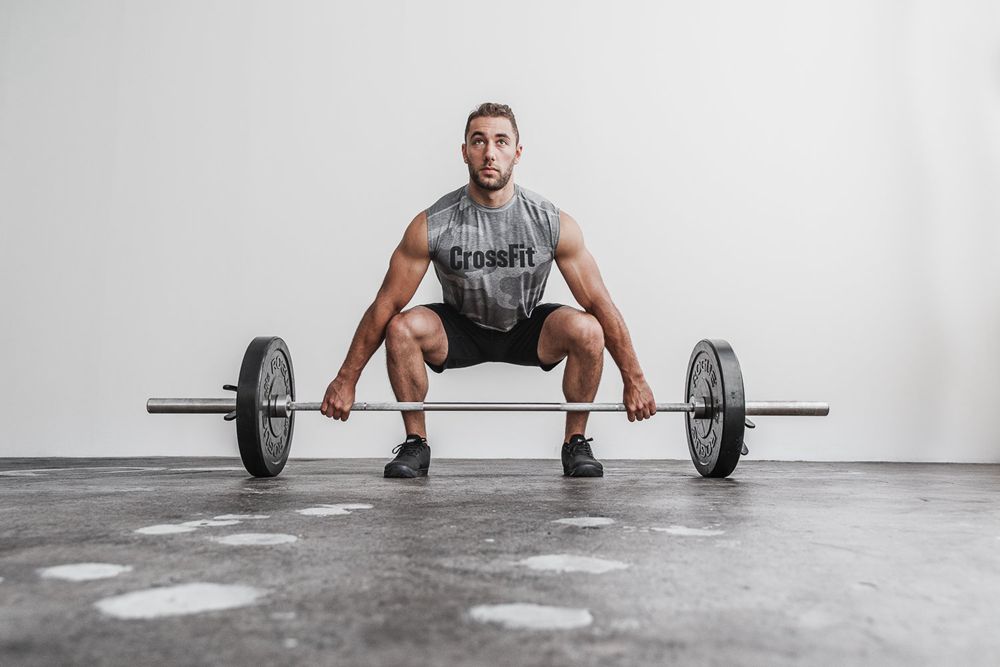 NOBULL Majice Muške - Nobull Crossfit®  Sive Maskirne (032198-INO)